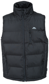 Tresspass CLASP - MALE PADDED GILET - BLACK