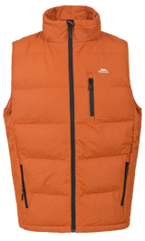 Tresspass CLASP - MALE PADDED GILET - BURNT ORANGE