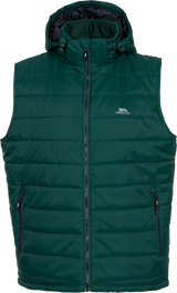 Tresspass FRANKLYN - MALE PADDED GILET - FOREST GREEN