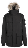 Tresspass PILLATON - MALE RAINWEAR JACKET - BLACK