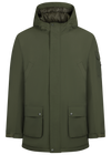 Tresspass STEWART - MALE RAINWEAR JACKET - DARK VINE
