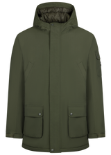 Tresspass STEWART - MALE RAINWEAR JACKET - DARK VINE