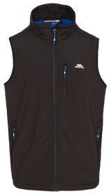 Tresspass VASSUS - MALE SOFTSHELL GILET TP50 - BLACK