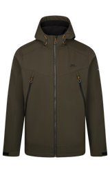 Tresspass HUBBARD - MALE SOFTSHELL JACKET - DARK VINE