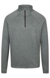 Tresspass VALIN - MALE ACTIVE LONG SLEEVE TOP - GREEN WILLOW MARL