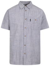 Tresspass BASHAM - MALE CASUAL WOVEN SHIRT - DARK PEACOCK