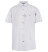 Tresspass SLAPTON STRIPE - MALE CASUAL WOVEN SHIRT - OATMILK