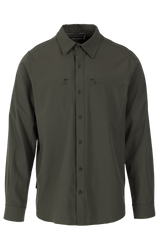 Tresspass CARGAN - MALE SHIRT - DARK VINE