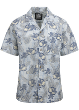 Tresspass HART - MALE CASUAL SHIRT - BLUE HAZE PRINT