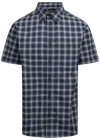 Tresspass BARRY - MALE CASUAL SHIRT - NAVY CHECK