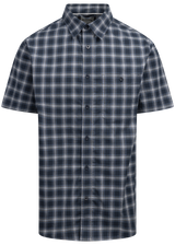 Tresspass BARRY - MALE CASUAL SHIRT - NAVY CHECK