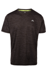 Tresspass KEARSLEY - MENS ACTIVE TOP - DARK FLINT MARL