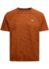 Tresspass TRILLON - MALE ACTIVE TSHIRT - BURNT ORANGE