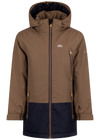 Tresspass FRANZZ - MALE RAIN JACKET - BROWNIE