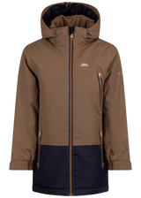 Tresspass FRANZZ - MALE RAIN JACKET - BROWNIE