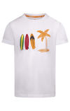 Tresspass ALLTOWN - MALE T - SHIRT - WHITE