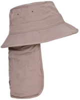 Tresspass BEARING - UNISEX BUCKET HAT - PEBBLES