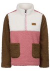 Tresspass MITTA - UNISEX FLEECE AT300 - PEACHPINK