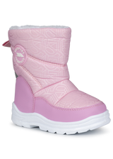Tresspass SNOWFLAKE - UNISEX KIDS SNOWBOOT - PINK