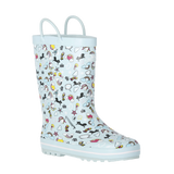 Tresspass STARRYTON - KIDS WELLY - UNICORN PINK