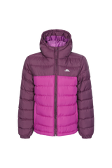 Tresspass OSKAR - KIDS PADDED JKT - PURPLE ORCHID