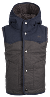Tresspass OBTAIN - KIDS UNISEX REVERSIBLE GILET - DARK GREY MARL