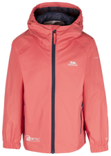 Tresspass QIKPAC JACKET - UNISEX KIDS PACKAWAY JKT - PEACH BLUSH