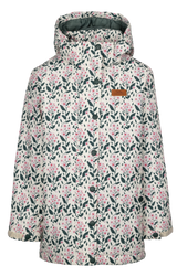 Tresspass RAINSTONE - UNISEX KIDS RAINWEAR JACKET - CREAM