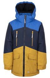 Tresspass WESTERE - UNISEX KIDS RAINWEAR JACKET - HONEYBEE NAVY