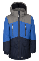 Tresspass WESTERE - UNISEX KIDS RAINWEAR JACKET - NAVY BLUE