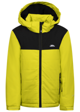 Tresspass HALSTON - KIDS SKI JKT - LEMON FIZZ