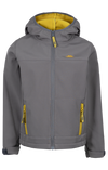 Tresspass FASTER - UNISEX SOFTSHELL JACKET - STORM GREY/SULPHUR