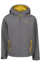 Tresspass FASTER - UNISEX SOFTSHELL JACKET - STORM GREY/SULPHUR