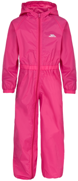 Tresspass BUTTON - BABIES RAIN SUIT - GERBERA
