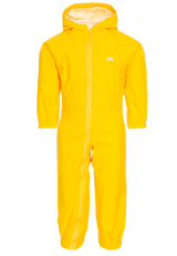 Tresspass BUTTON - BABIES RAIN SUIT - SUNSHINE