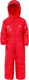 Tresspass DRIPDROP - CHILDS RAIN SUIT - SIGNAL RED