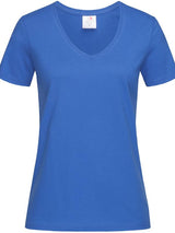 Stedman Classic Ringspun 155 Regular Fit V Neck Tee Ladies ST2700