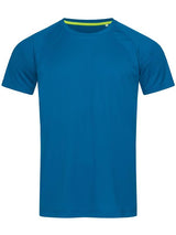 Stedman Mesh Raglan Polyester 140 Regular Fit Tee Adult ST8410