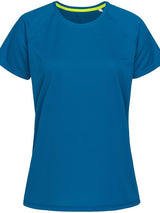 Stedman Mesh Raglan Polyester 140 Regular Fit Tee Ladies ST8500