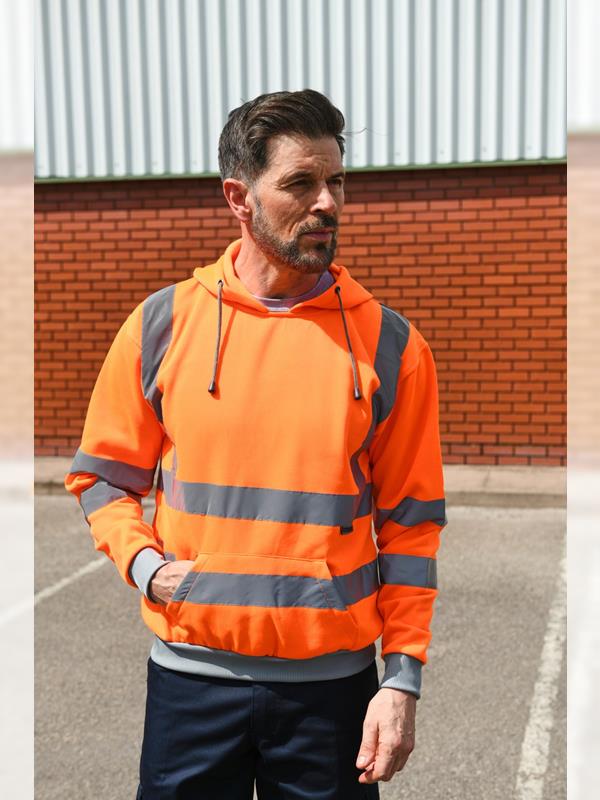 Korntex High Vis Premium Hooded Sweatshirt KXHO
