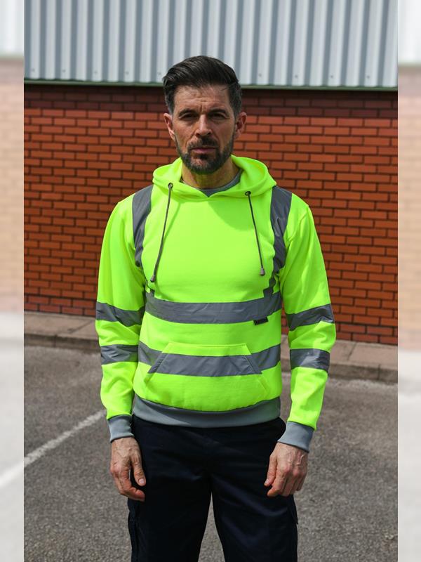 Korntex High Vis Premium Hooded Sweatshirt KXHO