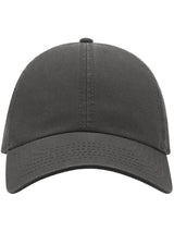 Atlantis Action 6 Panel Chino Baseball Cap ACACTI - Dark Grey