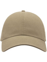 Atlantis Action 6 Panel Chino Baseball Cap ACACTI - Khaki