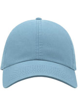 Atlantis Action 6 Panel Chino Baseball Cap ACACTI - Light Blue
