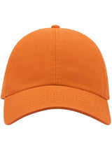 Atlantis Action 6 Panel Chino Baseball Cap ACACTI - Orange