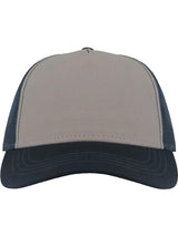Atlantis Canvas S Recycled 5 Panel Trucker ACRACS - Grey/Navy