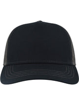 Atlantis Canvas S Recycled 5 Panel Trucker ACRACS - Navy/Dark Grey