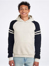 Jerzees Nublend Open End 275 Regular Fit Varsity Raglan Hood Adult J97CM