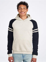 Jerzees Nublend Open End 275 Regular Fit Varsity Raglan Hood Adult J97CM