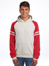 Jerzees Nublend Open End 275 Regular Fit Varsity Raglan Hood Adult J97CM